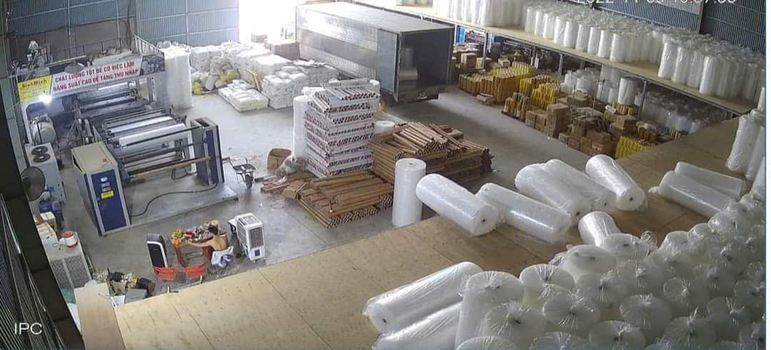 Toàn cảnh xưởng sản xuất xốp foam