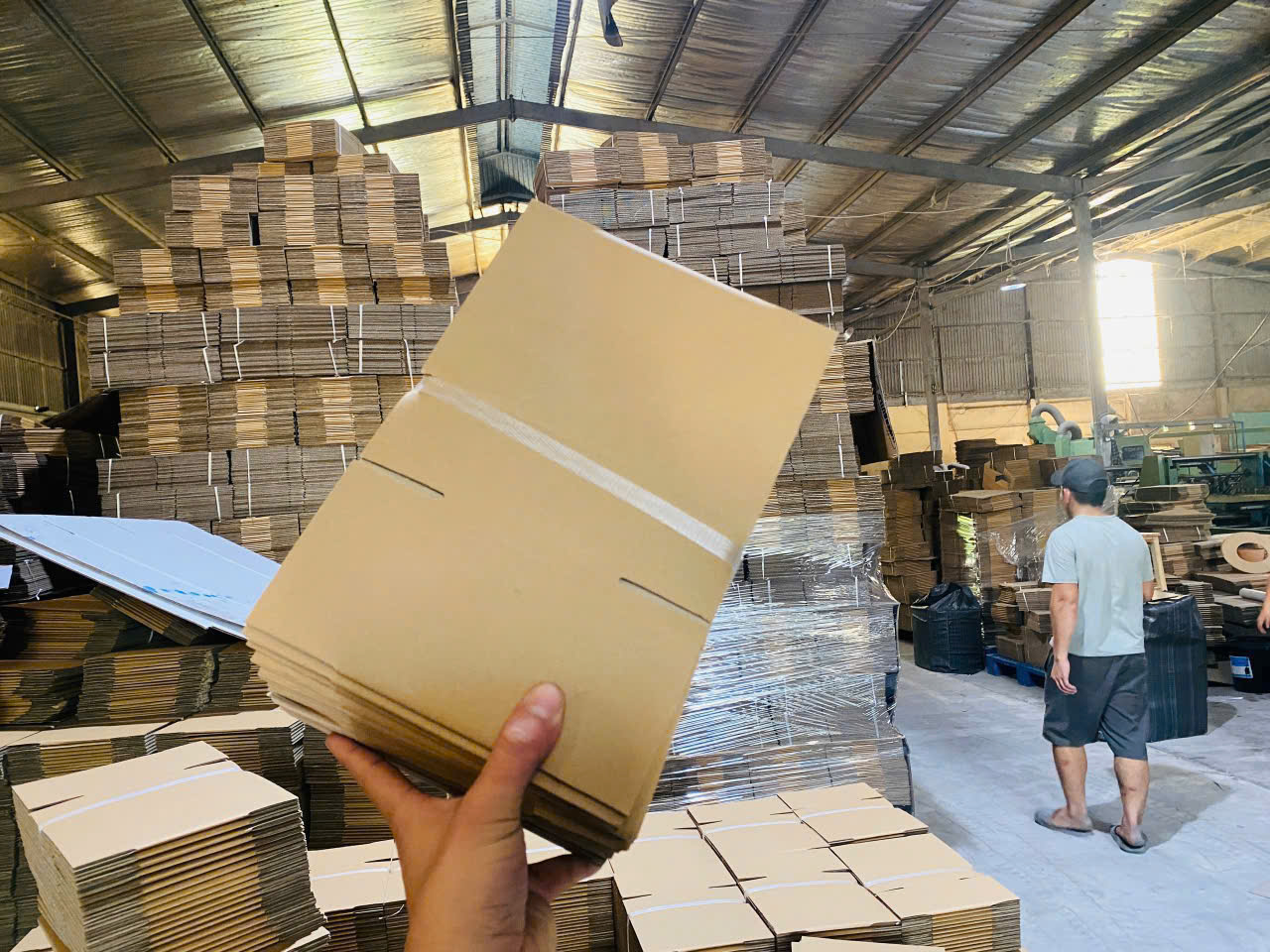 Xưởng sản xuất hộp carton Bao Bì 247