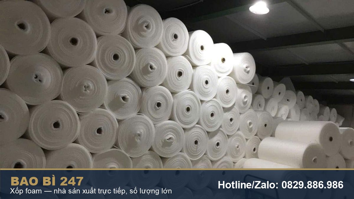 Xốp foam công nghiệp BB247 — KCN Bắc Thăng Long
