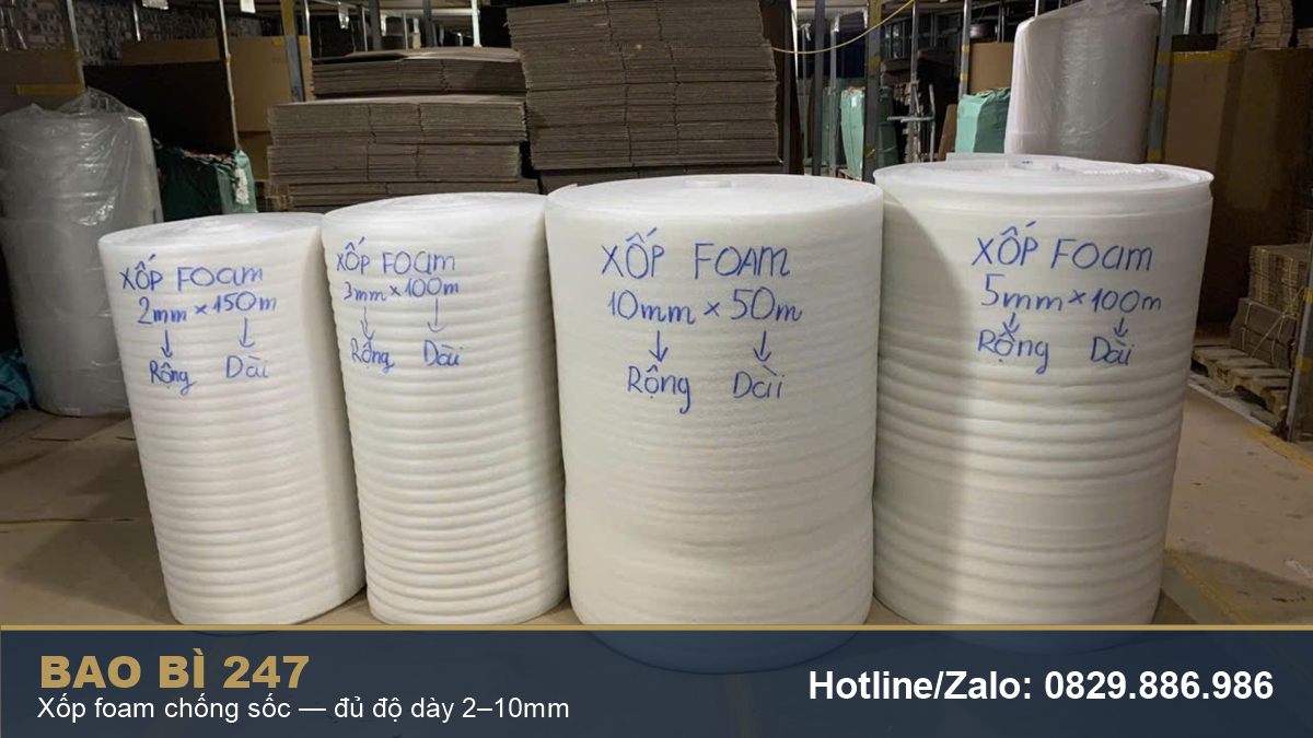 Xốp foam chống sốc BB247 — Mỹ Đình