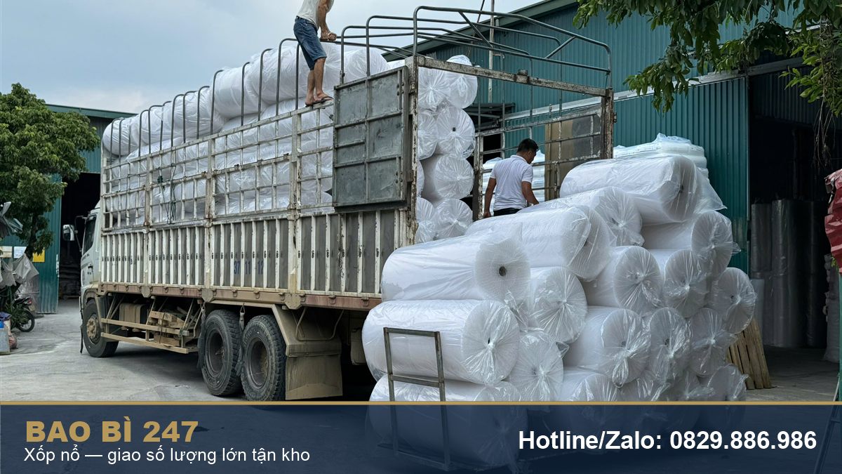 Xốp nổ BB247 — kho Bắc Từ Liêm