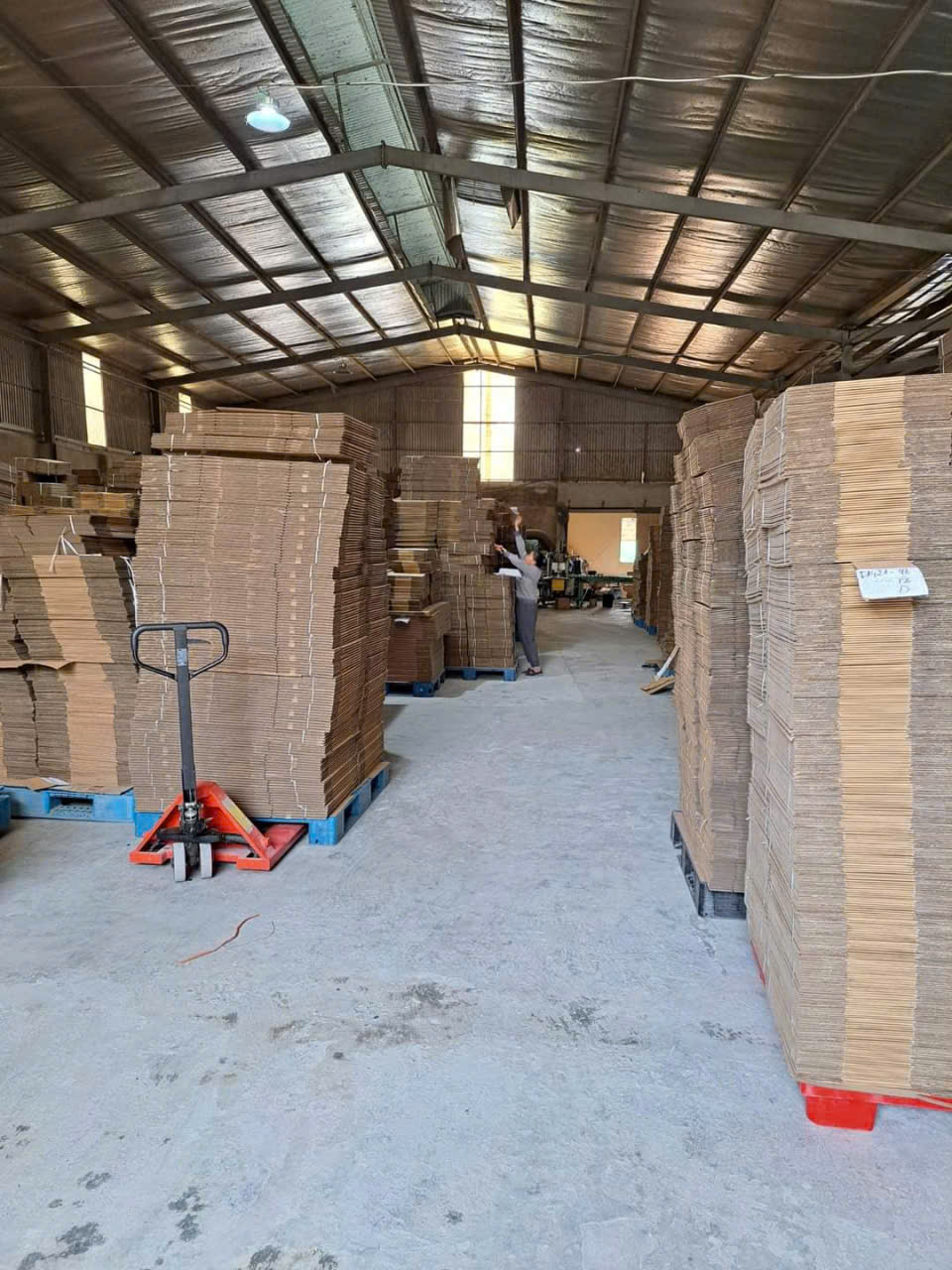 Hộp carton túi niêm phong giấy in nhiệt băng dính Thanh Oai