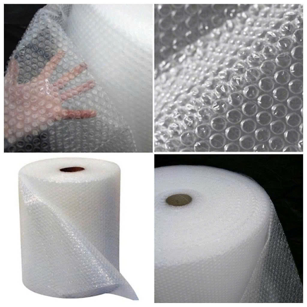 Cận cảnh hạt bóng khí trên cuộn xốp nổ 1m2 của Bao Bì 247