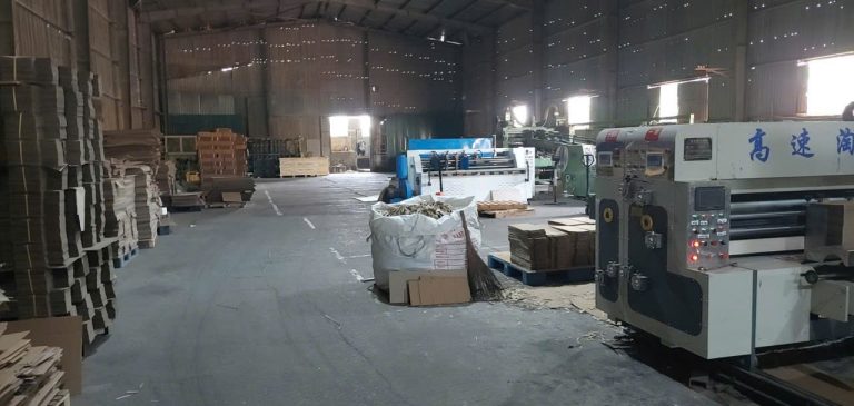 Kho xưởng hộp carton Bao Bì 247 tại Cổ Nhuế
